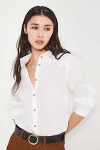 SS24-25: The Roswell Shirt in White