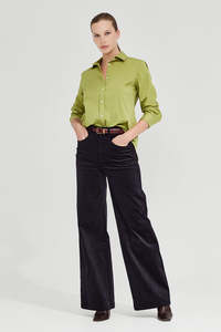 Outlet: The Cairo Shirt in Chartreuse