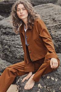 The Livingston Jacket in Rust