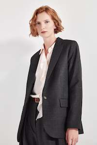 Wholesale: The Oslo Jacket in Charcoal
