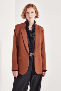 The Oslo Jacket in Brick