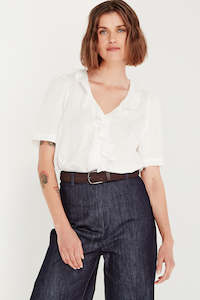 Freya Blouse in White