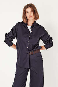 The Baildon Shirt in Navy