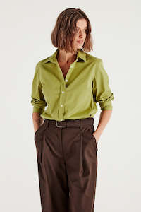 All: The Cairo Shirt in Chartreuse