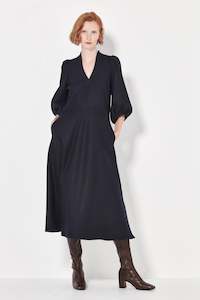 Sale: The Swinton Dress in Navy