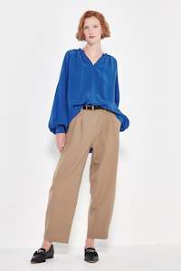 The Rothko Blouse in Cobalt Blue