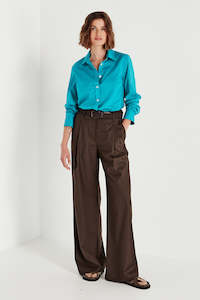A Tailored Pant: The Selbourne Trouser in Cocoa