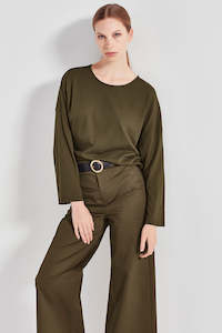 The Olsen Tee in Khaki