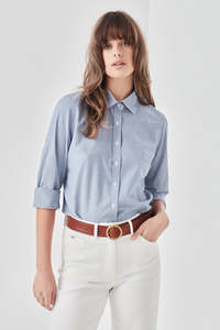 The Roswell Shirt in Chambray