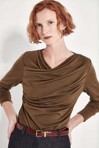 Archive Sale: The Kafka Top in Olive