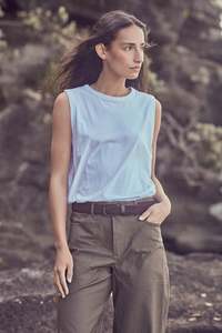 All: The Como Tank in White