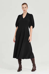 All: The Swinton Dress in Black