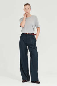 A Tailored Pant: The Selbourne Trouser in Deep Teal
