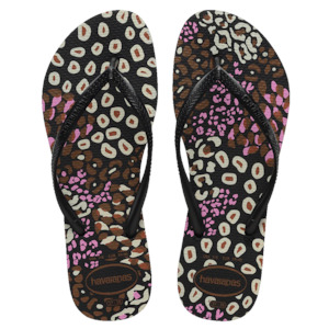 .Havaianas Womens Slim Animals Flip Flops - (7892) - HVAF - F
