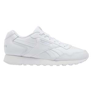 Men Sneakers: .Reebok Mens Glide - White/Grey/White - (100010027) - CHD - R1L4