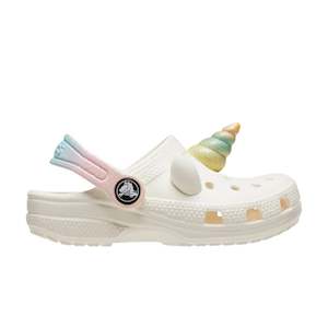 Toddlers: .Crocs Classic Toddlers I AM Rainbow Unicorn - Rainbow - (209701-0WV) - F - C29