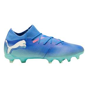 Sports: .PUMA FUTURE 7 MATCH FG/AG Men's Football Boots - BLUEMAZING/WHITE - (107931 01) - MAZ - R2L17