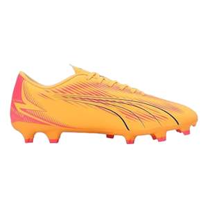 Sports: .PUMA ULTRA PLAY FG/AG Junior YOUTH Boots - Sun Stream/Black/Sunset Glow - (107775 03) - SUN - R2L17