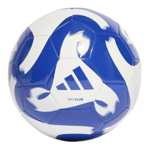 Rugby Football: .ADIDAS TIRO CLUB BALL - WHITE/BLUE -  (HZ4168)