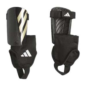 Rugby Football: .ADIDAS KIDS TIRO MATCH SHIN GUARDS - Black/Gold - (IP3996) - F