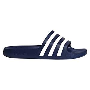.Adidas Adilette Aqua Slides Blue - BLUE/WHITE - (F35542) - DKB - R2L18/F