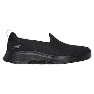 Womens: .Skechers Womens GOwalk 7 Razi Wide Fit - BLACK/BLACK - (125209W.BBK) - RZI - R2L16
