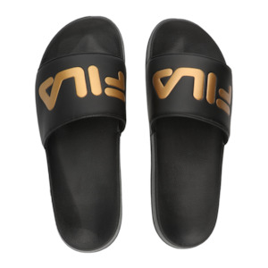 Fila Mens FSU Slides 079 (Black/Gold)- FBG - R2L17