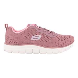 .Skechers Womens TRACK - NEW STAPLE DARKROSE/PINK - (150141/DKRS) - DKR - R2L16