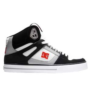 Dc: .DC Men Pure High Top (Black/White/Red) - (ADYS400043-XKWR) - FY - R2L11