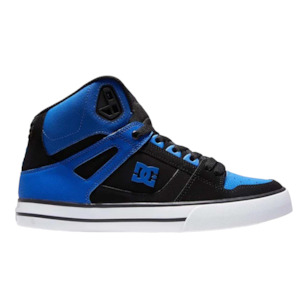 Dc: .DC Men Pure High Top (Black/Royal Blue) - (ADYS400043-BR4) - BR - R2L11 - L/P