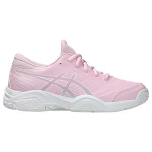 Womens: .ASICS WOMEN GEL-NETBURNER 21 GS NETBALL SHOES - COTTON CANDY/WHITE - (1074A046-700) - GST - R2L12