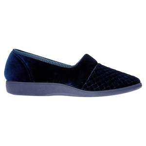 .Grosby Womens MARCY 2 Deep Navy Slippers - DEEP NAVY - (130626) - MRX - F