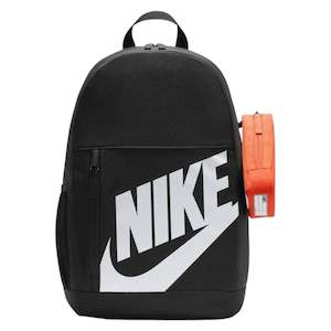 All Kids: .Nike Elemental Shoebox Backpack 20 Litres - Black/Orange - (HJ4186-010) - C2
