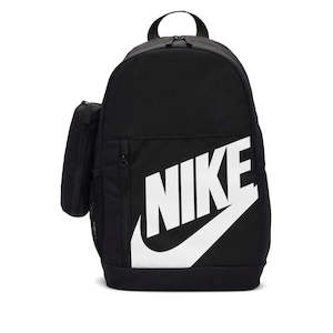 .Nike Youth Elemental Backpack ZIP Black/White 20 litres - (BA6030-013/DR6084-010) - C2