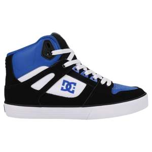 .DC Mens Pure High Top WC - BLACK/BLUE/WHITE - (ADYS400043-007) - MBX - R2L18