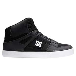 .DC Mens Pure High Top WC - BLACK/WHITE - (ADYS400043-BLW) - ADW - R2L18