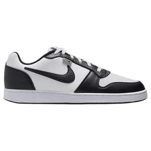 Men Sneakers: .Nike Mens Ebernon Low - BLACK/WHITE - (AQ1774-102) - ELP - L/P