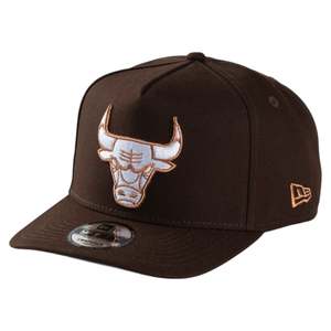 .New Era NBA 9Fifty A-Frame Chicago Bulls Snapback - BROWN - (60766875) - F