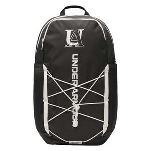 .Under Armour Hustle Sport 6 Backpack - Black/Black/White - (6000397-006) - C25