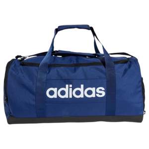 .ADIDAS Medium Linear Duffel Bag - BLUE - (IN6116) - C26