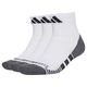 .ADIDAS PERFORMANCE CLIMACOOL CUSHIONED QUARTER SOCKS 3pk - (JD9574) - F