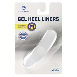 Shoe Care: .Sof Comfort GEL HEEL LINER 1pr - 40028 - F