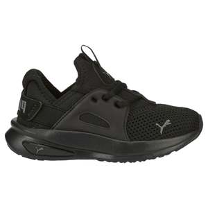 .Puma Enzo Evo PS Kids Black/Grey - (387053 01) - ROK - R1L10