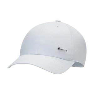 Nike Caps: - Nike Unisex Sportswear Heritage 86 Light Blue / Silver Metal logo - (943092-043 / FB5372-043) - F