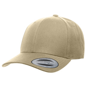 Teamsports Caps: .Teamsports KHAKI Yupoong/Woolblend Snapback - (666/23) - F