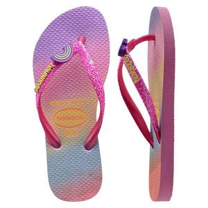 Kids: .Havaianas Kids Slim Glitter Jandal - (GTR) - F