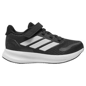 .ADIDAS KIDS RUNFALCON 5 SHOES - BLACK/WHITE - (IE8574) - R56 - R2L14