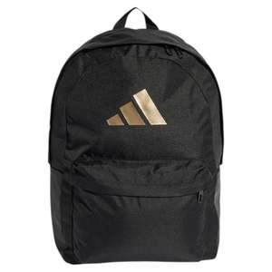 .ADIDAS Classic Bars Backpack - BLACK/GOLD - (IS7048) - C24