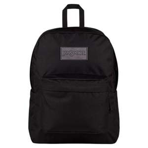 .Jansport Superbreak Plus Monochrome Black Backpack 26L - (JS0A4QUEGP0) - R2L14/F