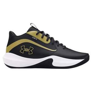 .UNDER ARMOUR MENS LOCKDOWN 7 - BLACK/WHITE/GOLD - (3028512-001) - LW7 - R2L11